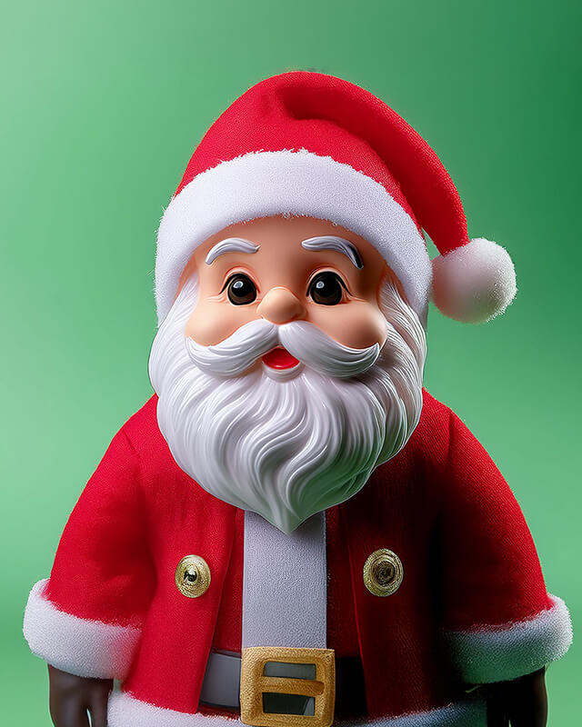Plush Santa Claus Figures - Bilde 3
